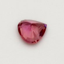 0.58 Carat Natural Rare Padparadscha Sapphire King Sapphire Gemstone Trillion Cut Very Good Color and Luster Heated Loose Stone