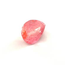 0.58Crts Natural Rare Padparadscha Sapphire Pear Cut Platinum, Diamond, Engagement/ Wedding Ring Birthday Gift for Her | Heated Loose Stone