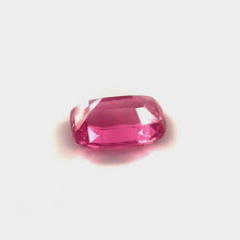 1.04Carat Natural LOUPE CLEAN Mahengi Pinkish Red Spinel Emerald Cut Brilliant Luster 14k White Gold Spinel Ring | Unheated Loose Stone