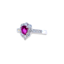 RESERVED UNHEATED CERTIFIED Ruby High Quality Platinum Ring with Diamonds / Engagement Ring/ Platinum ring/ Gemstone Rings