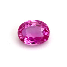 0.79Carat Natural Hot Pink Sapphire Gemstone Oval Cut
