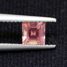 0.88Carat Natural Rare Padparadscha Sapphire Gemstone Emerald Cut