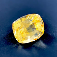 1.65Carat Natural Yellow Sapphire Cushion Cut With Brilliant Luster Golden Yellow | Heated Loose Stone