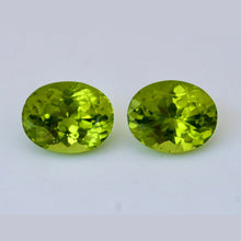 5.00Carat Natural Peridot Gemstone PAIR For Earring Oval Cut Excellent Cutting Vivid Green Color Brilliant Luster | Unheated Loose Stone