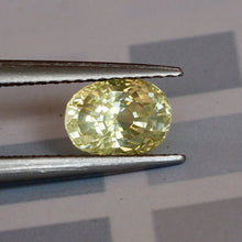 1.49Carat Natural Yellow Sapphire Unheated Oval Cut Good Luster | Unheated Loose Stone
