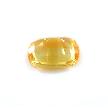 Loupe Clean 4.05Carat Natural Yellow Sapphire Golden Yellow Color Cushion Cut Excellent Cutting Brilliant Luster | Heated Loose Stone