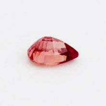 0.85Carat Natural Padparadscha Sapphire Gemstone Pear Cut