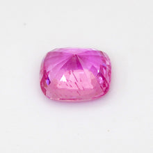 1.38Carat Natural Pink Sapphire Gemstone Cushion Cut Lovely Deep Rose Pink Color With Very Good Luster | Heated Loose Stone
