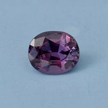  1.04 Carat Natural Purple Sapphire Oval Cut Brilliant Luster