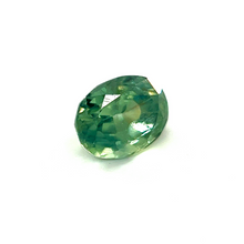 5.0mmx4.0mm Natural Untreated Green Sapphire Gemstone 14k Minimalist Ring/Pendant Silver Jewelry for Birthday Gift | Unheated Loose Stone