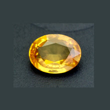 1.17Carat Natural Orange Sapphire Oval Cut Very Good Luster Lovely Orange Color | Heated Loose Stone