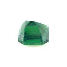  1.05 Carat Natural Tsavorite Ascher Cut Vivid Green Brilliant Luster