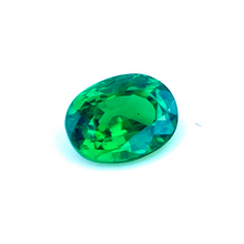 1.10Carat Beautiful Natural Tsavorite Oval Brilliant Luster EXCEPTIONAL Vivid Green Color Loupe Clean Top STONE | Unheated Loose Stone