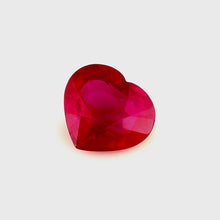 Unheated 2.03Carat Mozambique Ruby Natural Gemstone Pigeon Blood to Vivid Red Heart Shape Brilliant Luster Top Stone | Unheated Loose Stone
