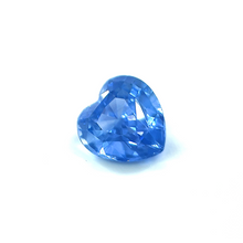 Sky Blue Loupe Clean 2.05Carat Heart Shape Natural Blue Sapphire Gemstone for Engagement Ring Brilliant | Heated Loose Stone