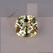 1.21Carat Natural Yellow Sapphire Unheated Cushion Cut Lemon Yellow Brilliant Luster | Unheated Loose Stone