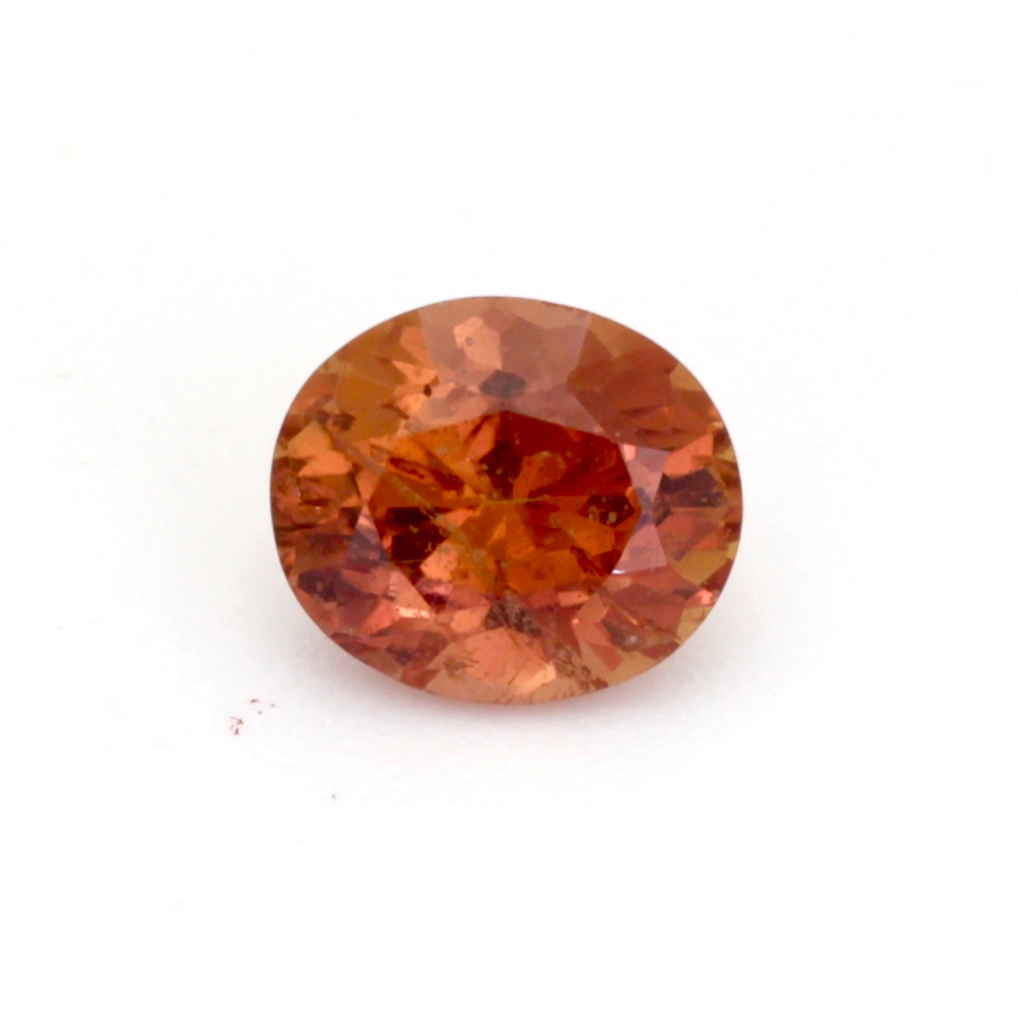 1.12Carat Natural Rare Padparadscha Sapphire King Sapphire Gemstone Oval Cut Orangish Color Very Good Luster | Heated Loose Stone