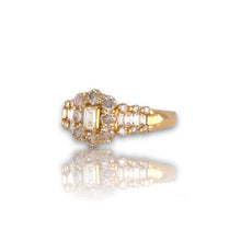 18K Yellow Gold High Quality VS Diamond Ring CERTIFICATION PROVIDED/ Engagement Ring/ Gold ring/ Rings