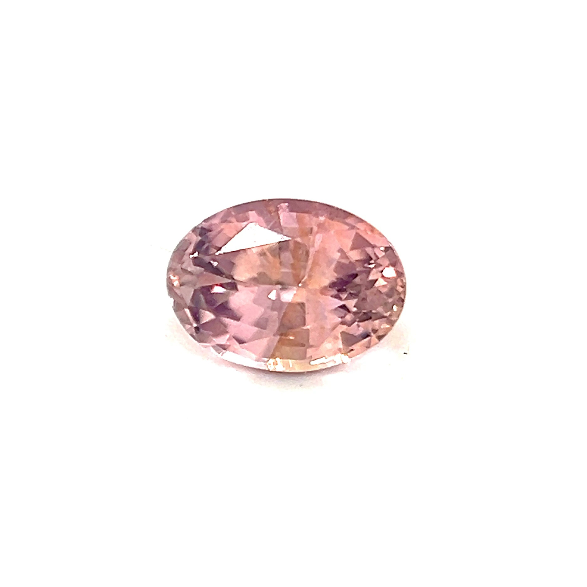 5.3mmx3.8mm Oval Natural Brown Sapphire for Minimalist Silver Ring Birthday Gift for Her Graduation Day to Day | Heated Loose Stone