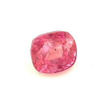 0.47 Carat Natural Rare Padparadscha Sapphire King Sapphire Gemstone Cushion Cut Top Color and Luster Heated Loose Stone