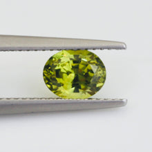 1.53Carat Natural Green Sapphire Gemstone Oval Cut with Brilliant Luster and Excellent Cutting | Heated Loose Stone