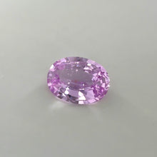 1.05Carat LOUPE CLEAN Natural Pink Sapphire Gemstone Oval Baby Pink Color 18k White Gold Ring for Her Birthday | Unheated Loose Stone