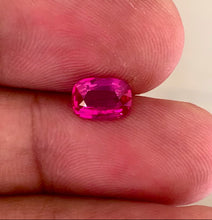 1.57ct Cushion Cut Ruby – Rare Untreated Mozambique Red Gemstone for Jewelry
