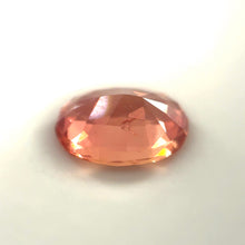 Natural unheated Padparadscha sapphire 2.03 carats certified Sri Lanka origin gemstone