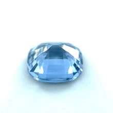 2.05Carat Natural Mahengi Blue Spinel Cushion Brilliant Luster Intense Sky-Blue Loupe Clean for 18k White Gold Wedding |Unheated Loose Stone