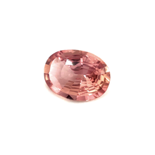 1.18 Carat Unheated Natural Rare Padparadscha Sapphire Oval Gemstone, Top Color Loose Stone for Exclusive Jewelry Making, Engagement Ring