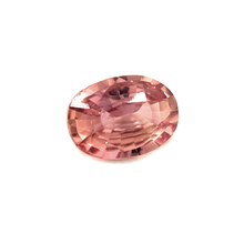 1.18 Carat Unheated Natural Rare Padparadscha Sapphire Oval Gemstone, Top Color Loose Stone for Exclusive Jewelry Making, Engagement Ring