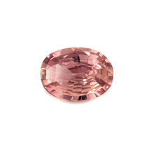 1.18 Carat Unheated Natural Rare Padparadscha Sapphire Oval Gemstone, Top Color Loose Stone for Exclusive Jewelry Making, Engagement Ring