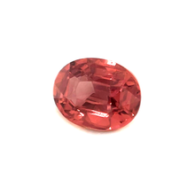 PREMIUM 1.09Carat Natural Rare Padparadscha Sapphire Gemstone Top Mix for September Birth Stone Platinum Fine Jewelry, Wedding Ring for Her
