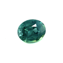 Exquisite 1.54Carat Natural Teal Sapphire Gemstone Oval Cut Brilliant Luster Loupe Clean for Platinum Bespoke Jewelry | Unheated Loose Stone