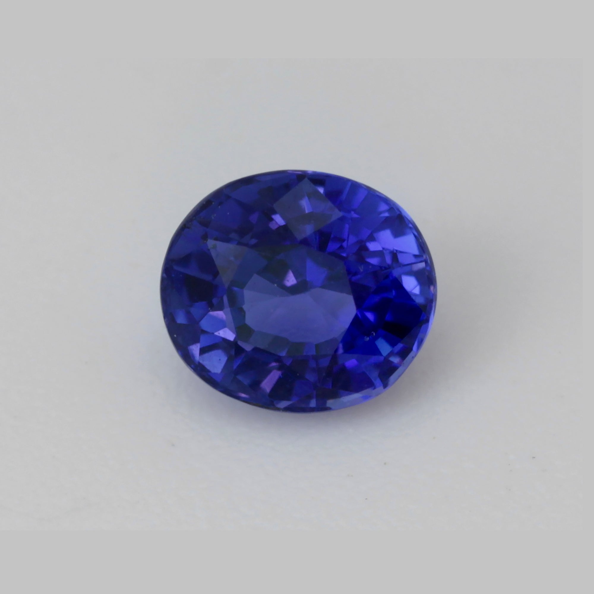 0.76Carat Natural Blue Sapphire Gemstone Oval Cut
