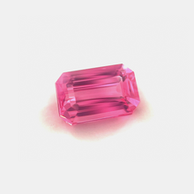 1.00Carat Natural LOUPE CLEAN Mahengi Pinkish Red Spinel Emerald Cut Brilliant Luster 18k Yellow Gold Spinel Ring | Unheated Loose Stone