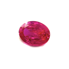 1.06Carat Natural Unheated Mozambique Ruby Gemstone Oval Brilliant Luster Exquisite Stone for Engagement/ Wedding Ring| Unheated Loose Stone