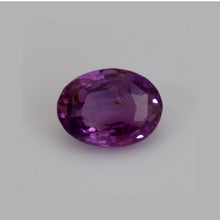 1.02 Carat Natural Purple Sapphire Gemstone with Excellent Color and Luster