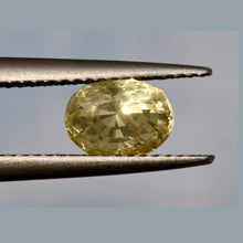 1.49Carat Natural Yellow Sapphire Unheated Oval Cut Good Luster | Unheated Loose Stone