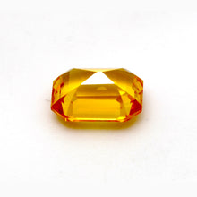 1.52Carat Natural Yellow Sapphire Emerald Cut Brilliant Luster Lovely Golden Yellow Color Loupe Clean Top Stone | Heated Loose Stone