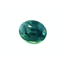 Exquisite 1.54Carat Natural Teal Sapphire Gemstone Oval Cut Brilliant Luster Loupe Clean for Platinum Bespoke Jewelry | Unheated Loose Stone