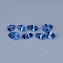 3.04Carat 8 Pcs Natural Blue Sapphire Gemstone LOT Light Blue Color Well Cut Brilliant Luster | Heated Loose Stone Lot