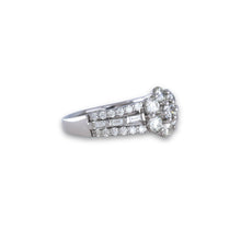 High Quality Diamond Studded Platinum Ring CERTIFICATION PROVIDED/ Engagement Ring/ Platinum ring/ Gift Ring