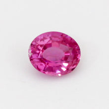 0.82Carat Natural Hot Pink Sapphire Gemstone Oval Cut