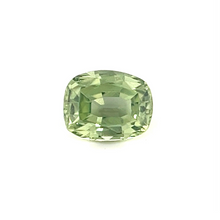 5.0mmx4.2mm Natural Untreated Apple Green Sapphire Gemstone Minimalist Ring/Pendent Silver Jewelry Gift for Graduation |Unheated Loose Stone