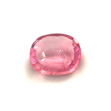 1.23Crts Natural Rare Padparadscha Sapphire Cushion Cut Gold, Diamond Jewelry Engagement/Wedding/Birthday gift for her | Heated Loose Stone