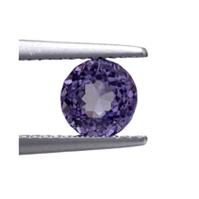 1.15Carat Natural Purple Spinel Round 6.0mm Excellent Cutting Brilliant Luster Pastel Shade Lavender Color | Unheated Loose Stone