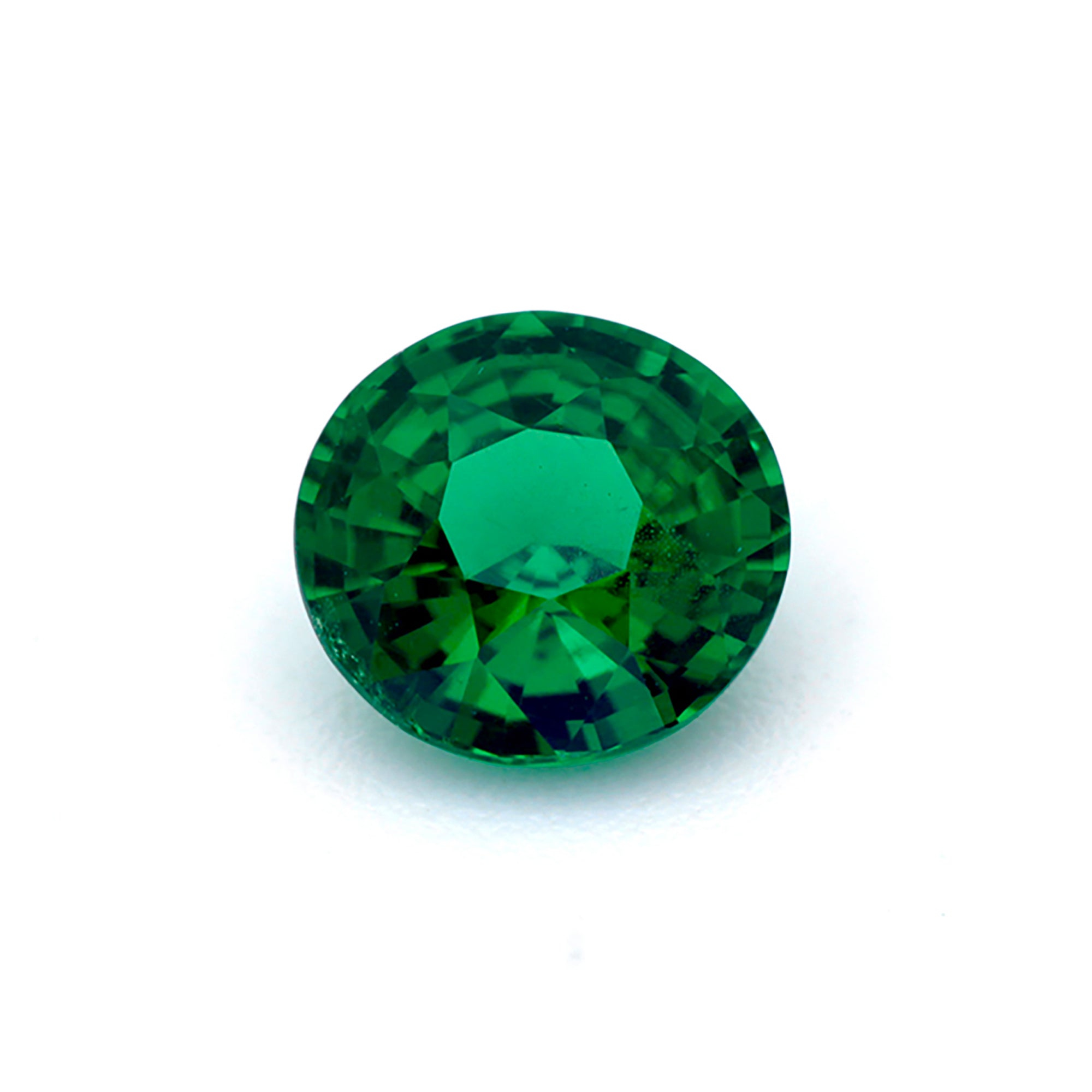 1.12Carat Natural Tsavorite Gemstone Top Stone Oval Excellent Cutting Vibrant TOP VIVID GREEN Color Brilliant Luster | Unheated Loose Stone