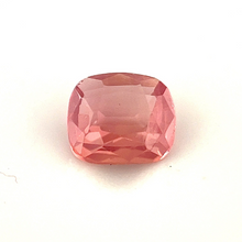 0.82Crts Natural Rare Padparadscha Sapphire Cushion Cut 18K Gold, Diamond, Engagement/ Wedding/ Birthday Gift for Her | Heated Loose Stone