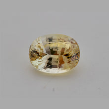 2.01Carat Natural Yellow Sapphire Unheated Oval Cut Lemon Yellow Very Good Luster | Unheated Loose Stone